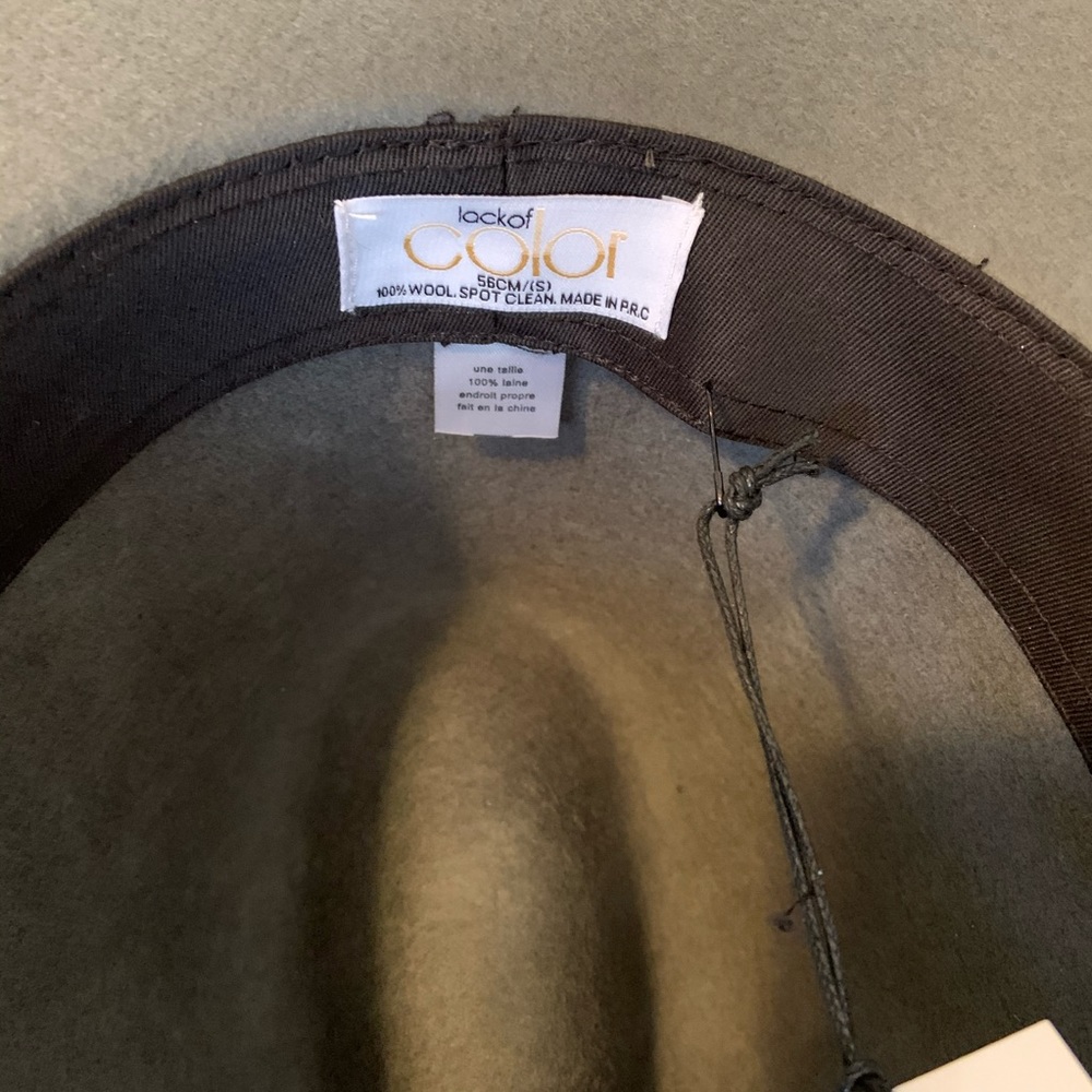 Lack Of Color "The Rocco" In Charcoal Nwt! - image 8